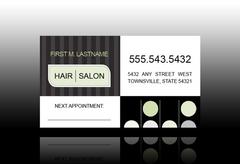 beautician-and-hair-stylist-business card-template